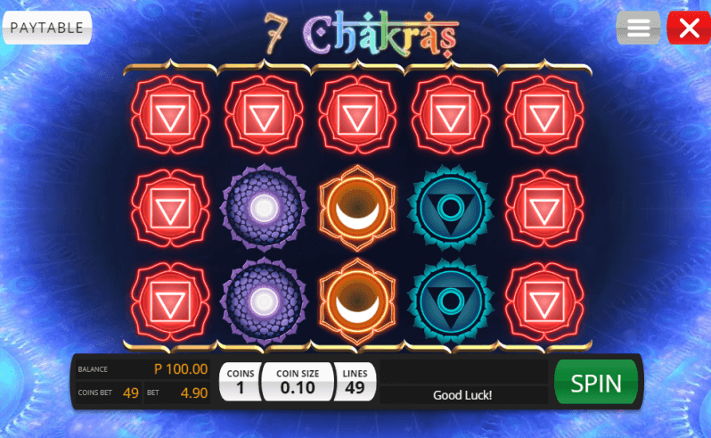 7 chakras slot online